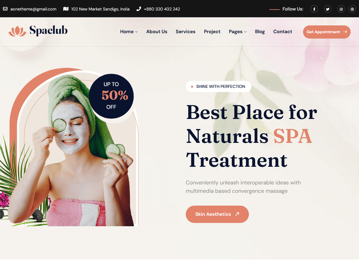 screenshot Spaclub