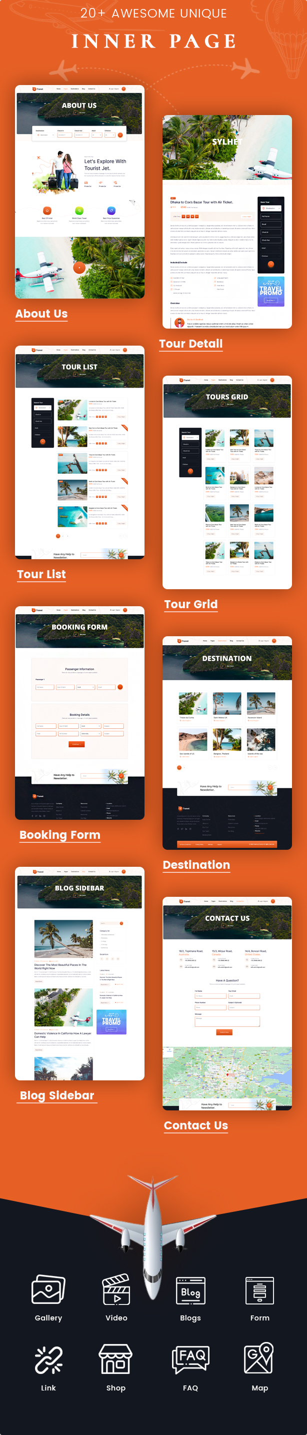 Tranel - Tour & Travel Agency WordPress Theme - 3